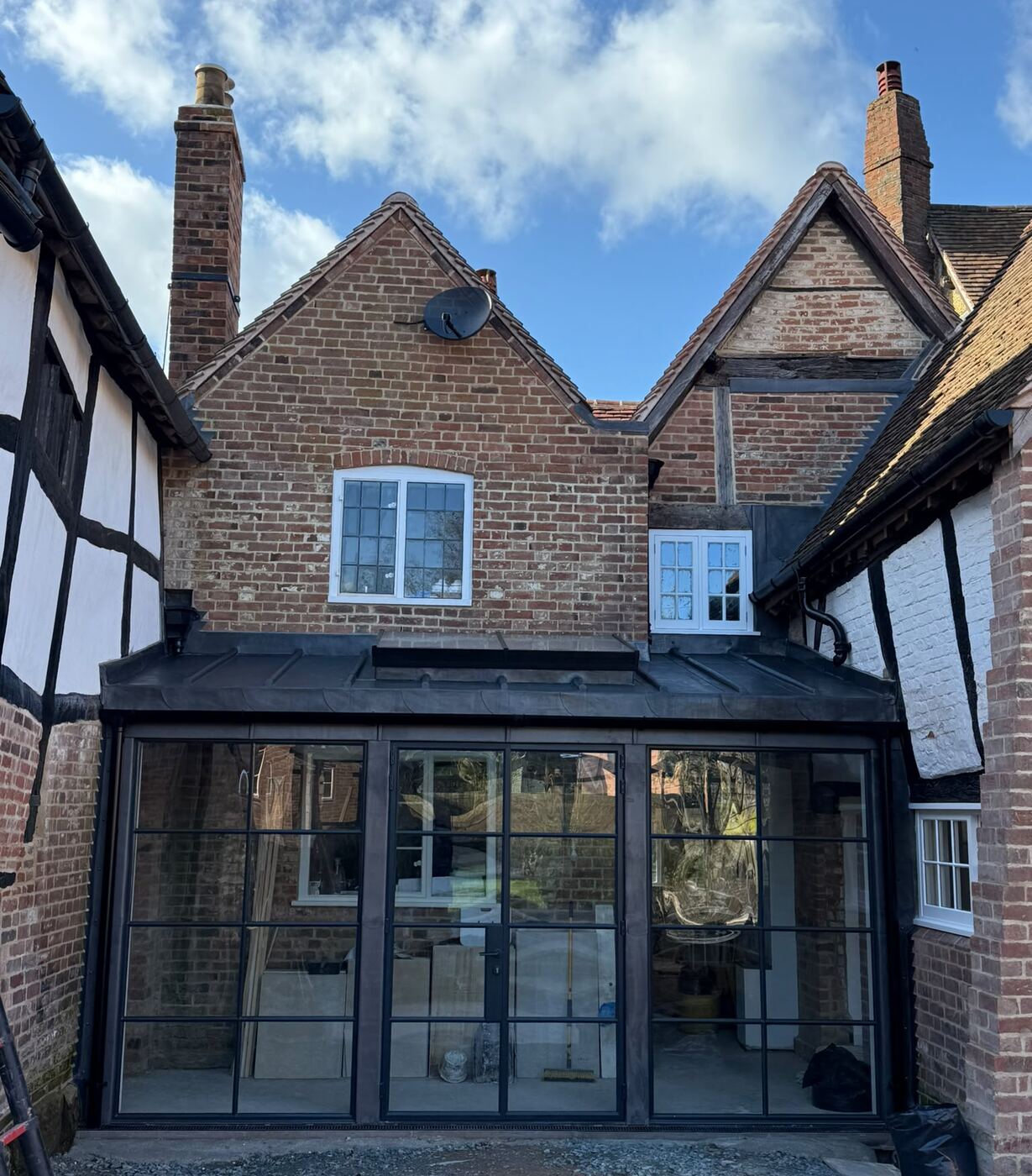 Lead-roofed garden room, High Street Warwick