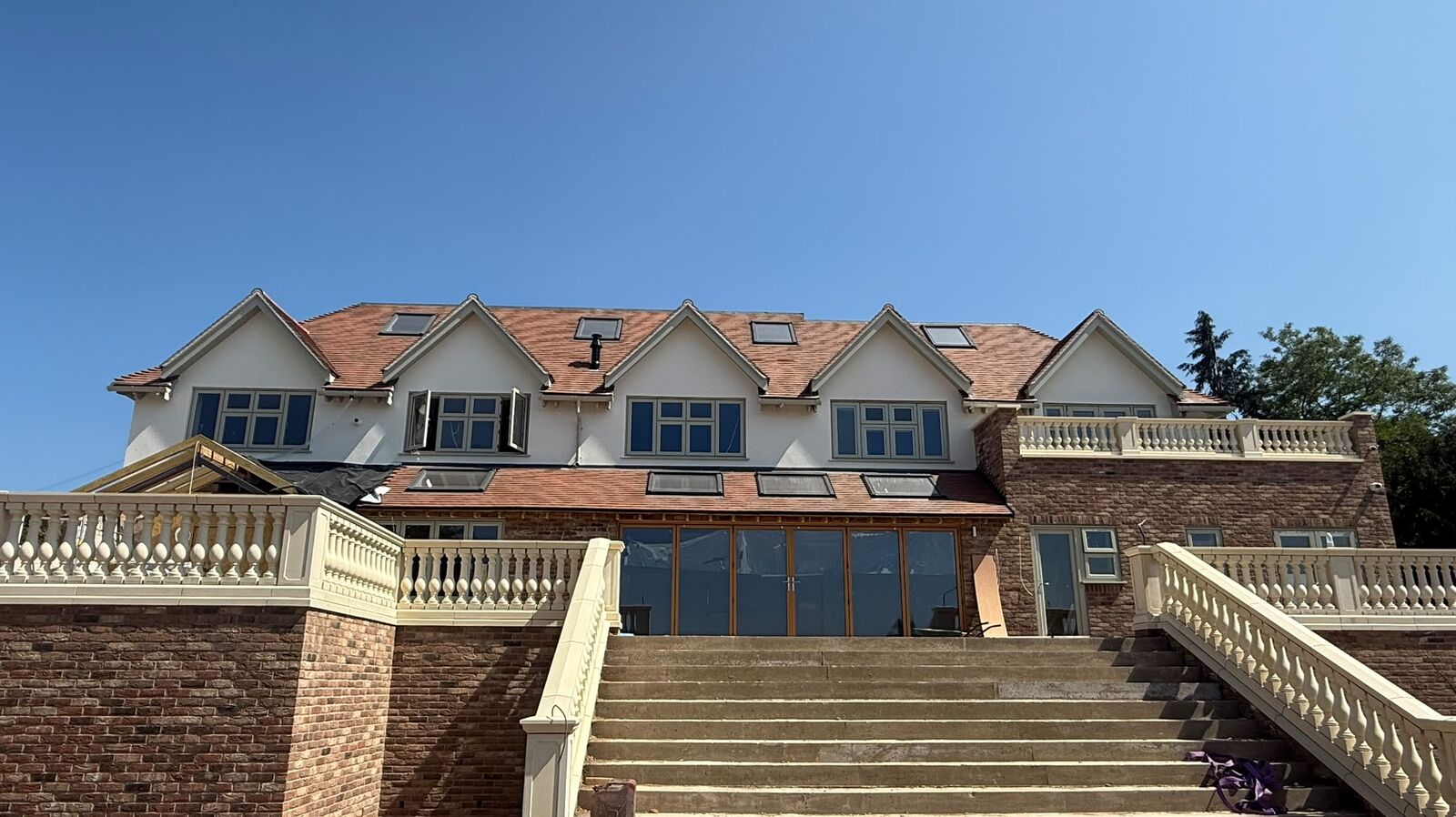 Rear elevation of the Stratford-upon-Avon new build
